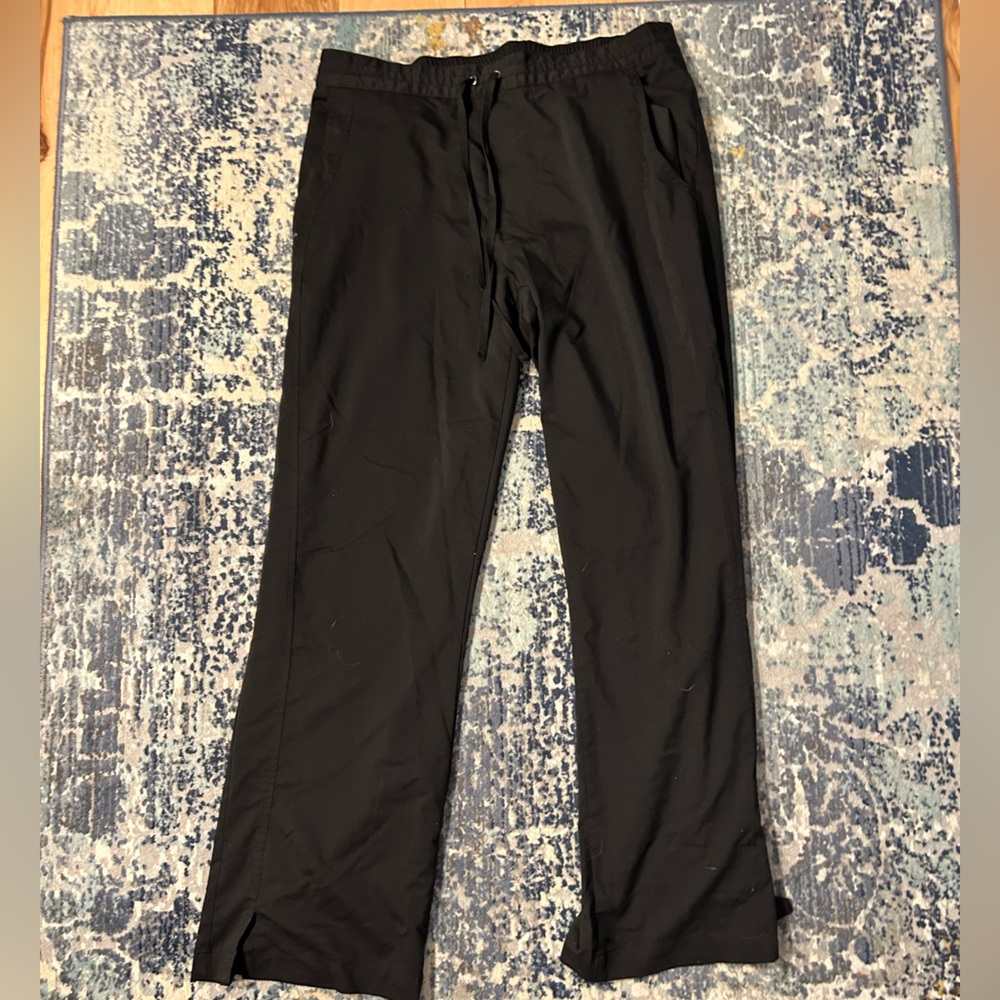 healing hands Black Women's Drawstring Scrub Joggers
